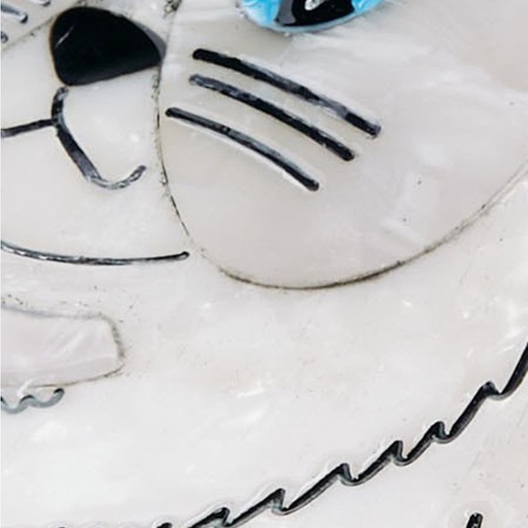 Solar Eclipse Ragdoll Cat Claw Hair Clip - Picture 3 of 3